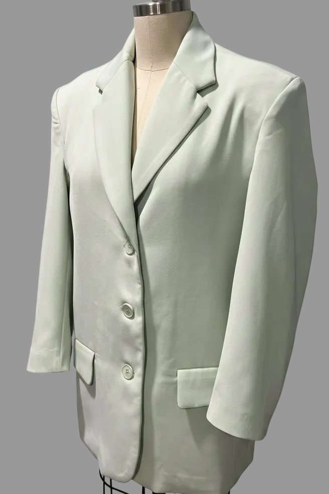 Ladies Blazer- Sleeve Hem