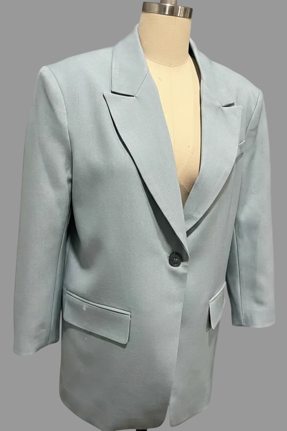 Ladies Blazer- Sleeve Hem